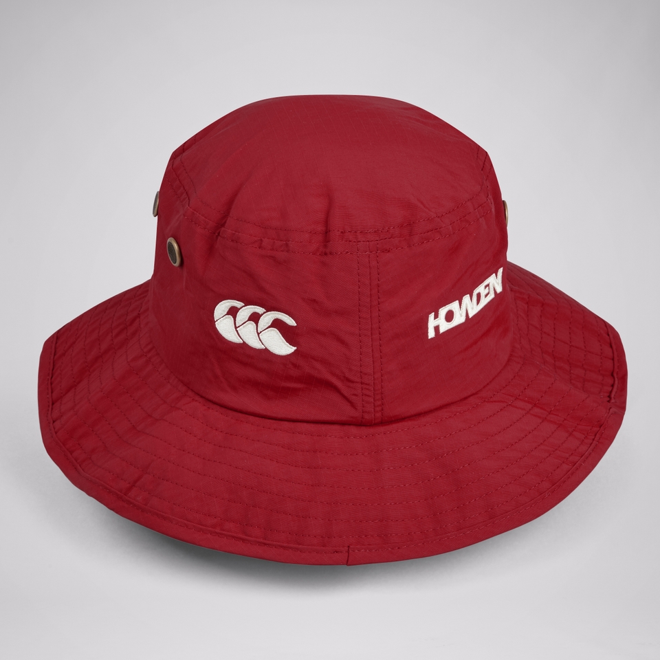 ADULT UNISEX BRITISH & IRISH LIONS WIDE BRIM HAT RED