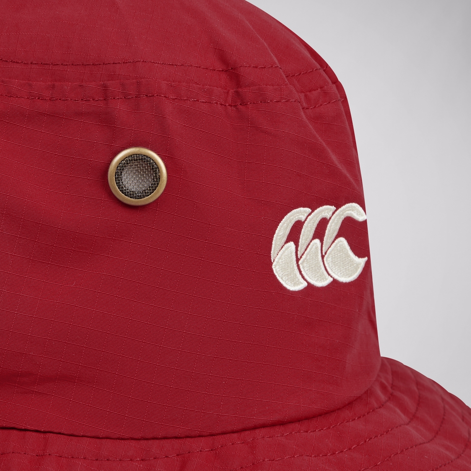 ADULT UNISEX BRITISH & IRISH LIONS WIDE BRIM HAT RED