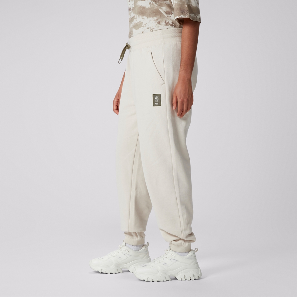 ADULT UNISEX BRITISH & IRISH LIONS OUTBACK FLEECE PANT WHITE