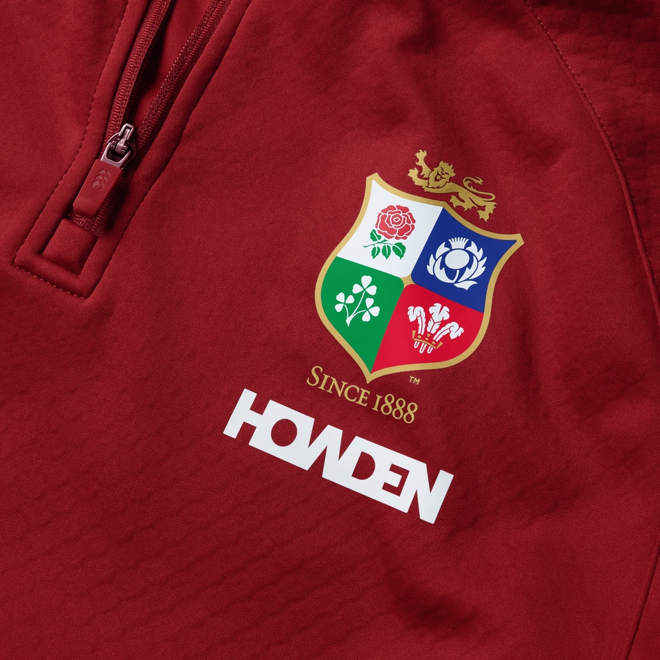 CANTERBURY BIL 1/4 ZIP FLEECE AM RED