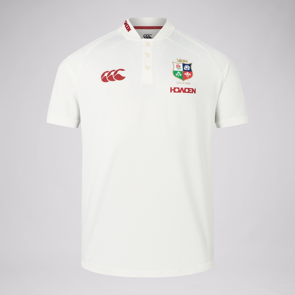 MENS BRITISH & IRISH LIONS POLO SHIRT CREAM