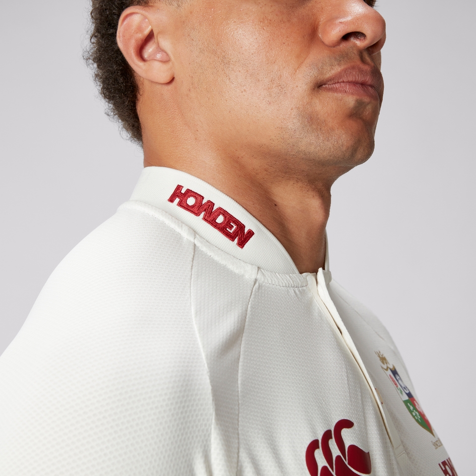 MENS BRITISH & IRISH LIONS POLO SHIRT CREAM