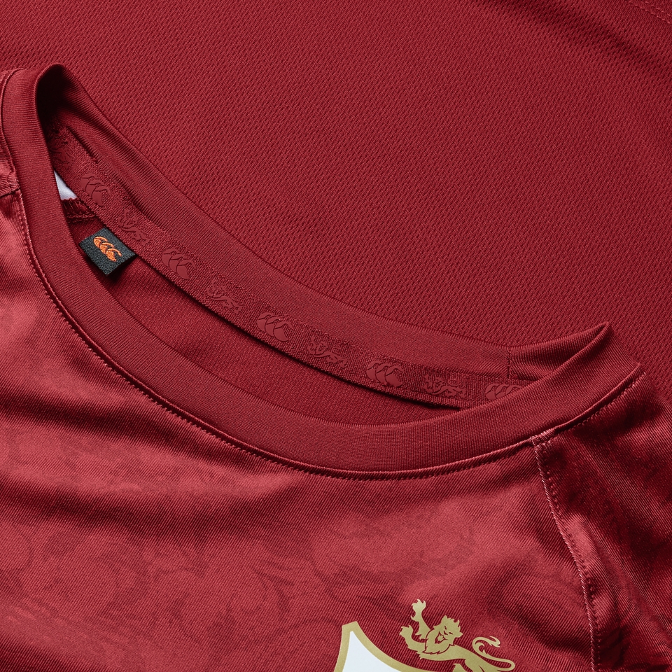 JUNIOR UNISEX BRITISH & IRISH LIONS SUPERLIGHT TEE RED
