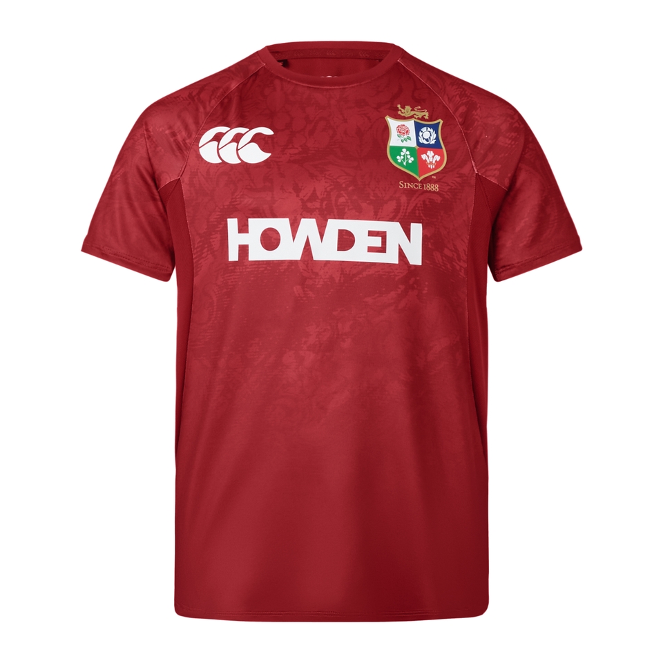 JUNIOR UNISEX BRITISH & IRISH LIONS SUPERLIGHT TEE RED