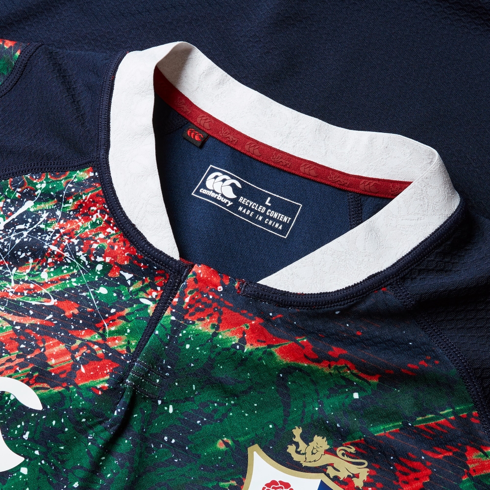 MENS BRITISH & IRISH LIONS CCC WARM UP JERSEY GREEN