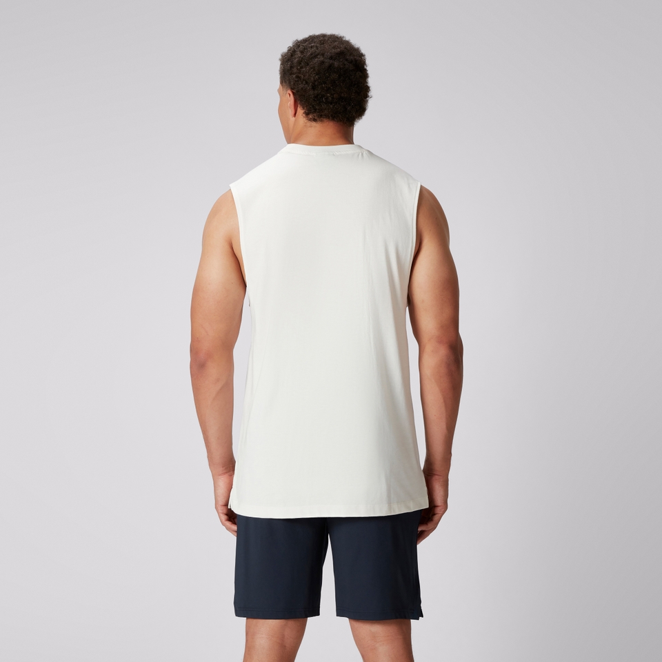 MENS BRITISH & IRISH LIONS COTTON TANK CREAM