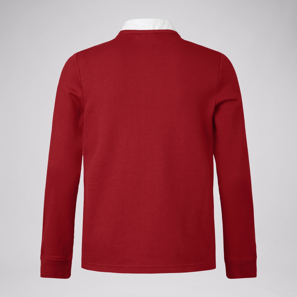 JUNIOR UNISEX BRITISH & IRISH LIONS CLASSIC LONG SLEEVE JERSEY RED