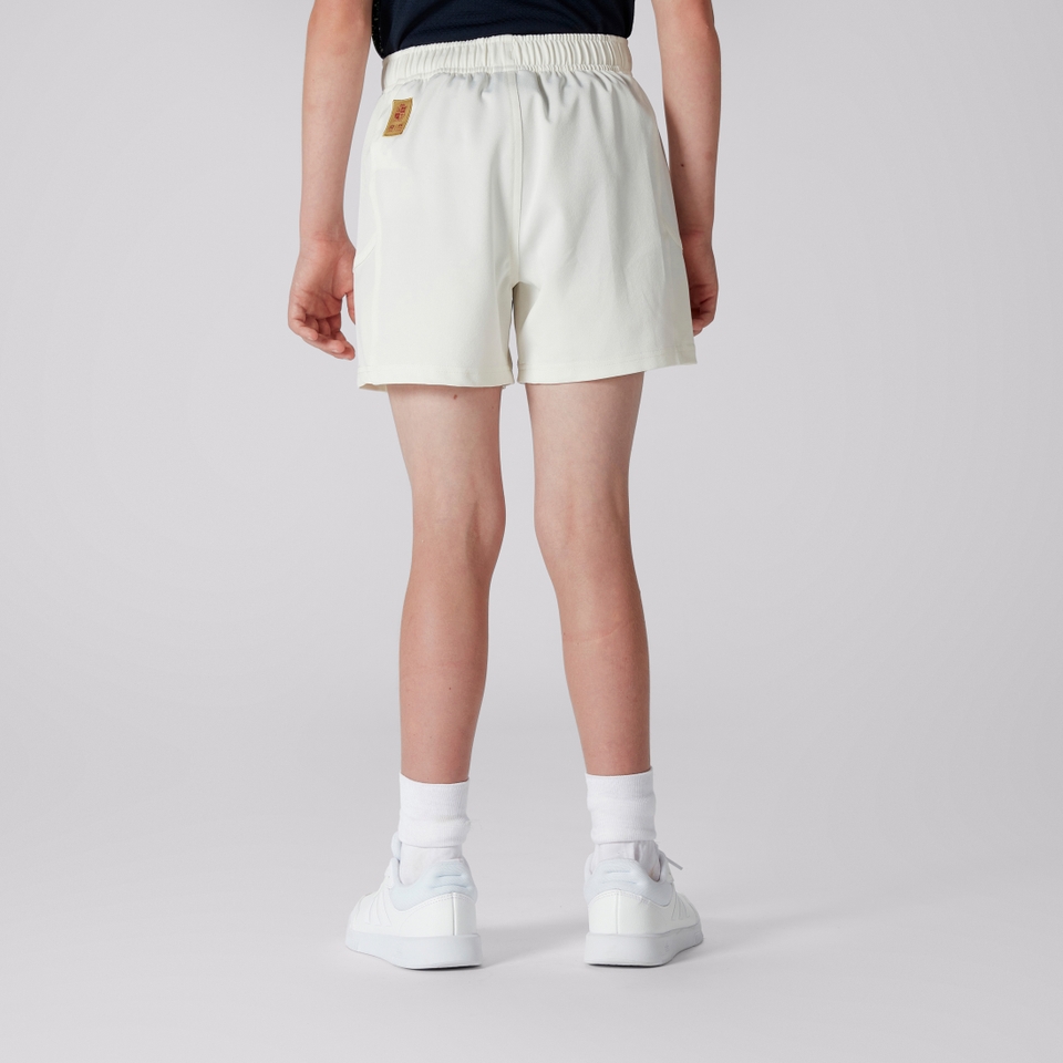 JUNIOR UNISEX BRITISH & IRISH LIONS REPLICA MATCH SHORTS WHITE