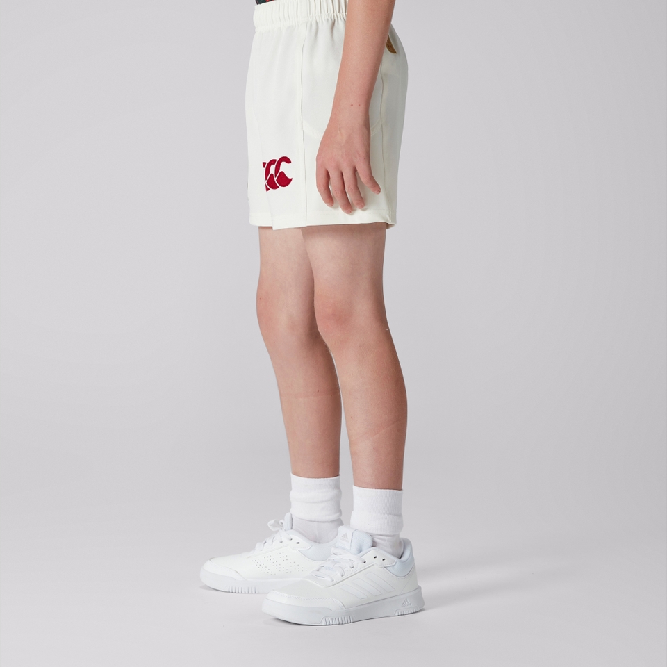JUNIOR UNISEX BRITISH & IRISH LIONS REPLICA MATCH SHORTS WHITE