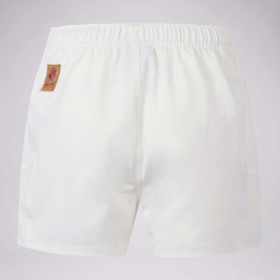 JUNIOR UNISEX BRITISH & IRISH LIONS REPLICA MATCH SHORTS WHITE