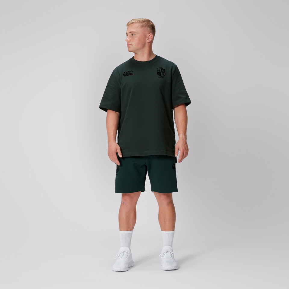 ADULT UNISEX BRITISH & IRISH LIONS STEALTH FLEECE SHORT GREEN