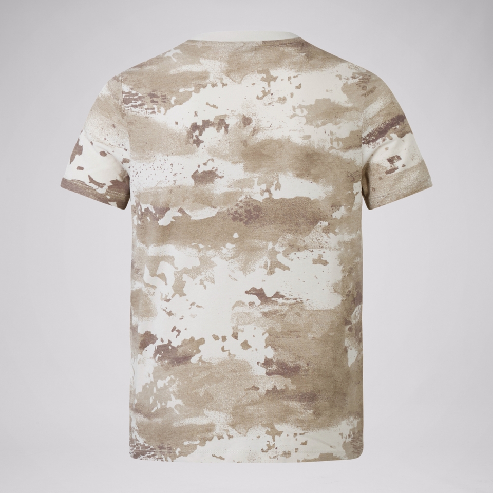 JUNIOR UNISEX BRITISH & IRISH CAMO TEE BROWN