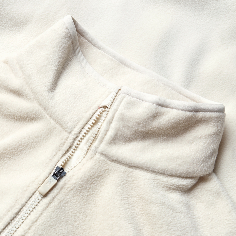 ADULT UNISEX BRITISH & IRISH LIONS OUTBACK FULL ZIP FLEECE WHITE