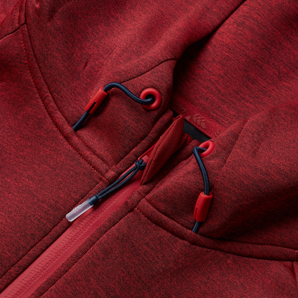 MENS BRITISH & IRISH LIONS EVEREST HOODY RED