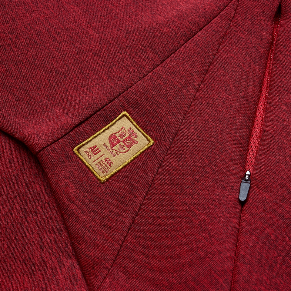 MENS BRITISH & IRISH LIONS EVEREST HOODY RED