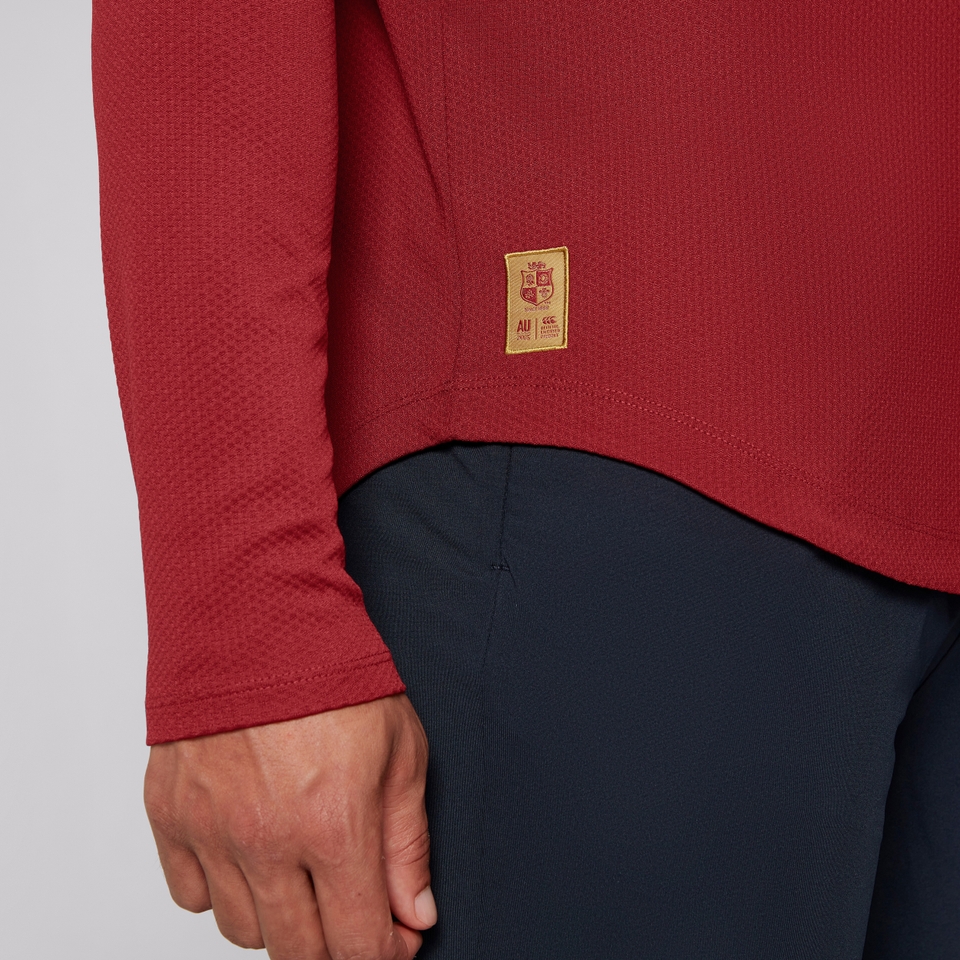MENS BRITISH & IRISH LIONS EVEREST 1ST LAYER RED