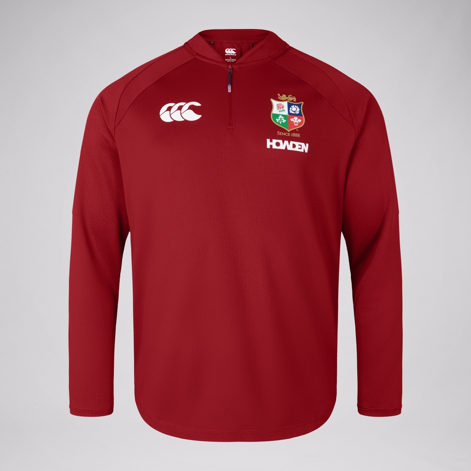 MENS BRITISH & IRISH LIONS EVEREST 1ST LAYER RED