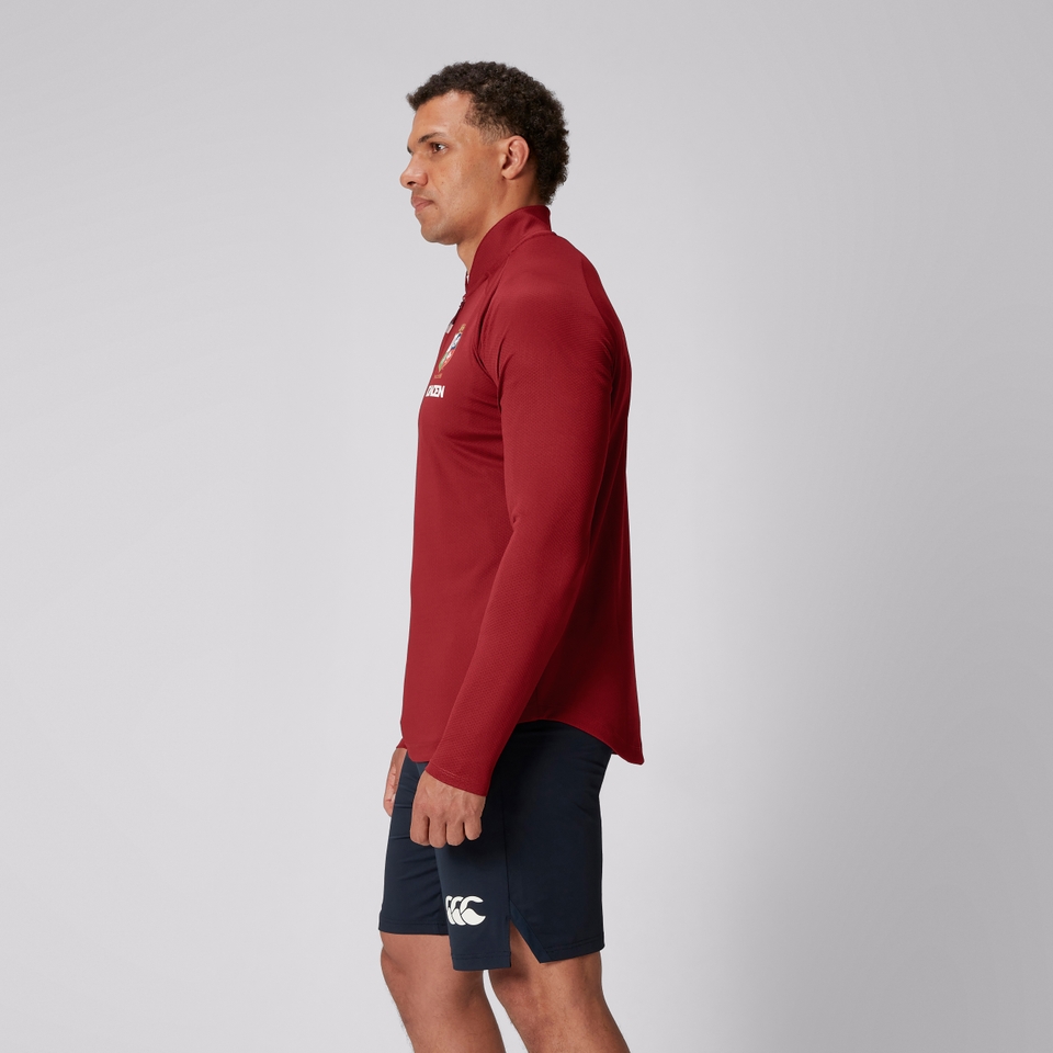MENS BRITISH & IRISH LIONS EVEREST 1ST LAYER RED