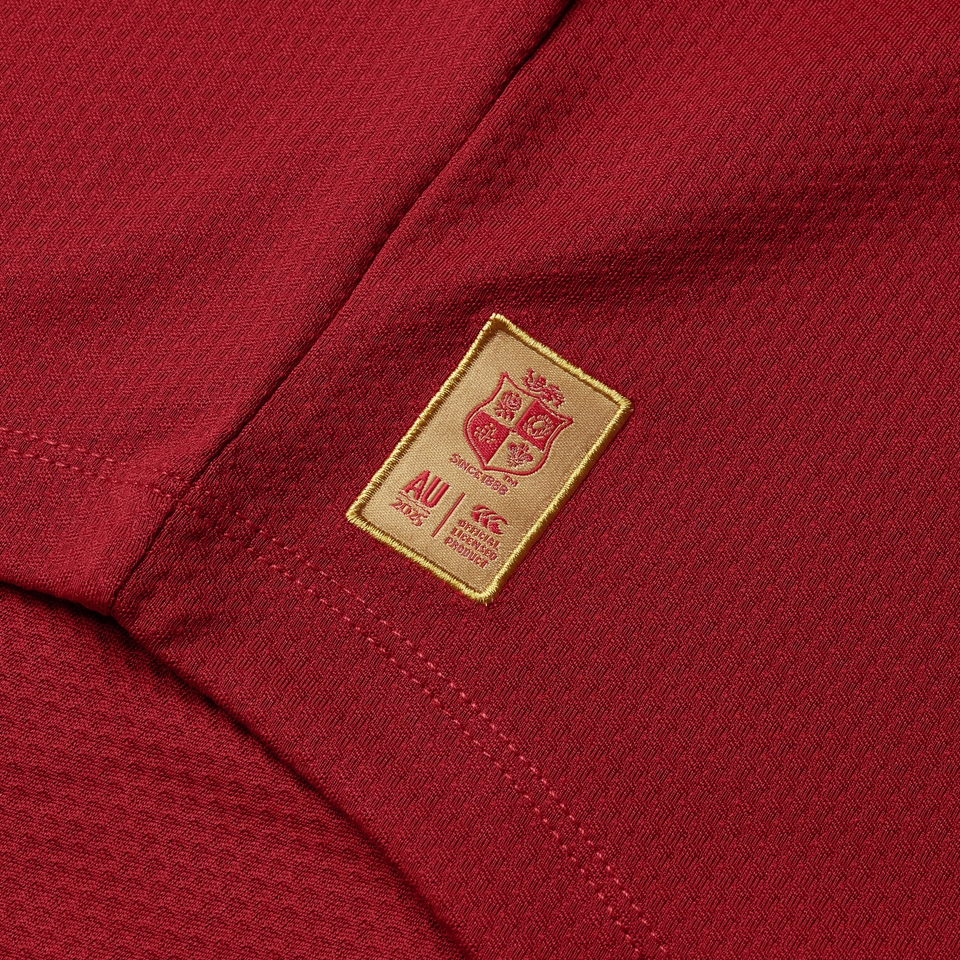 MENS BRITISH & IRISH LIONS EVEREST 1ST LAYER RED