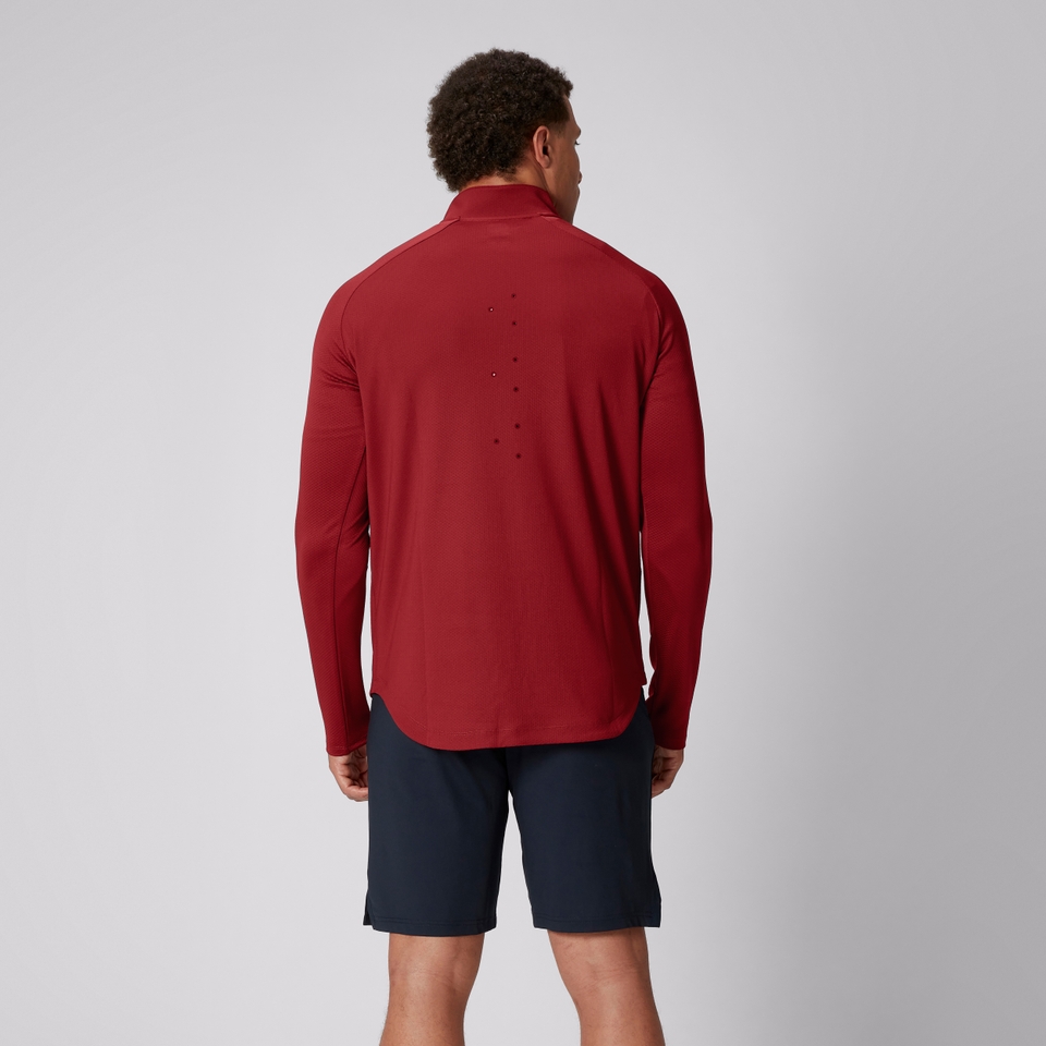 MENS BRITISH & IRISH LIONS EVEREST 1ST LAYER RED