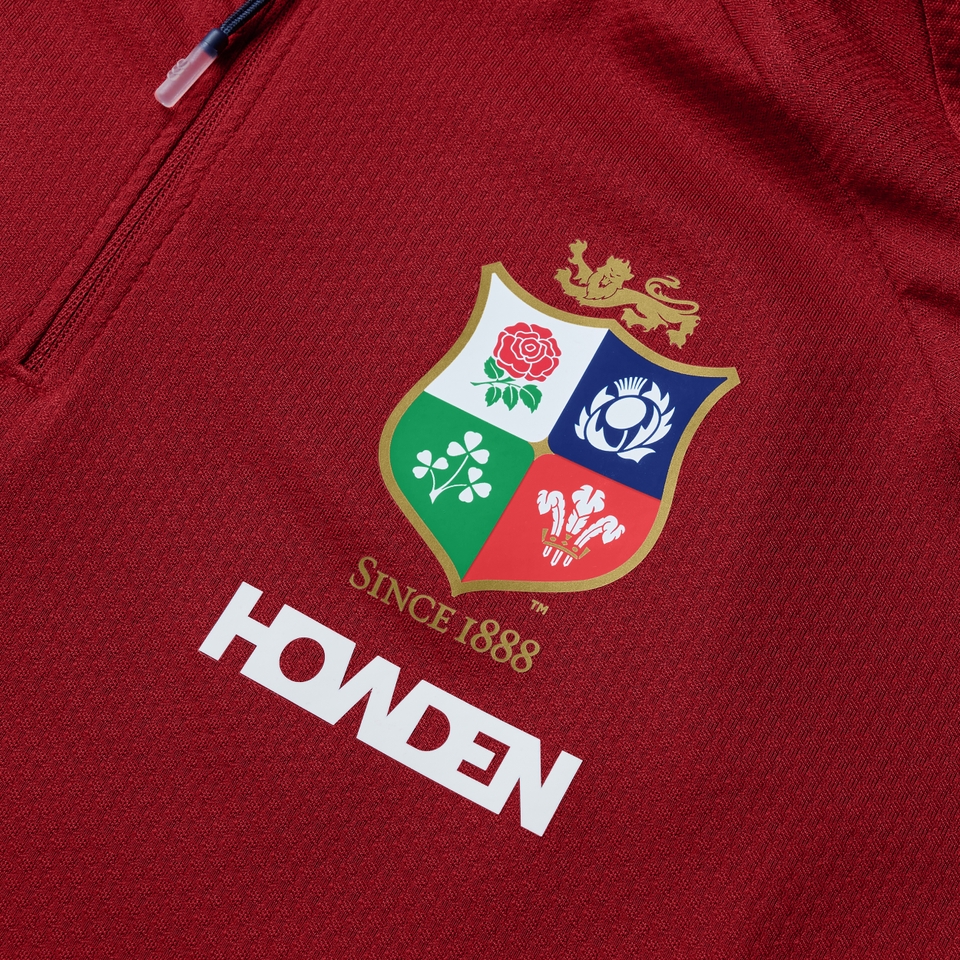 MENS BRITISH & IRISH LIONS EVEREST 1ST LAYER RED