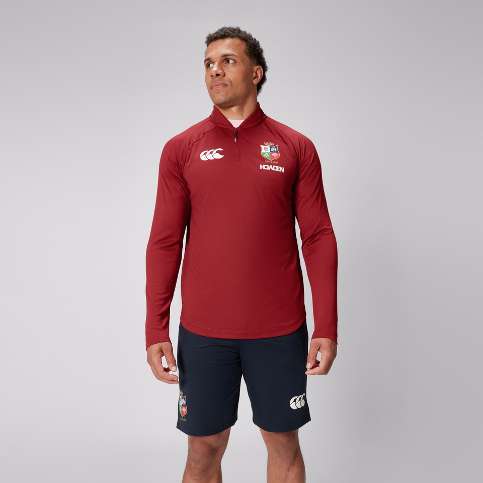 MENS BRITISH & IRISH LIONS EVEREST 1ST LAYER RED