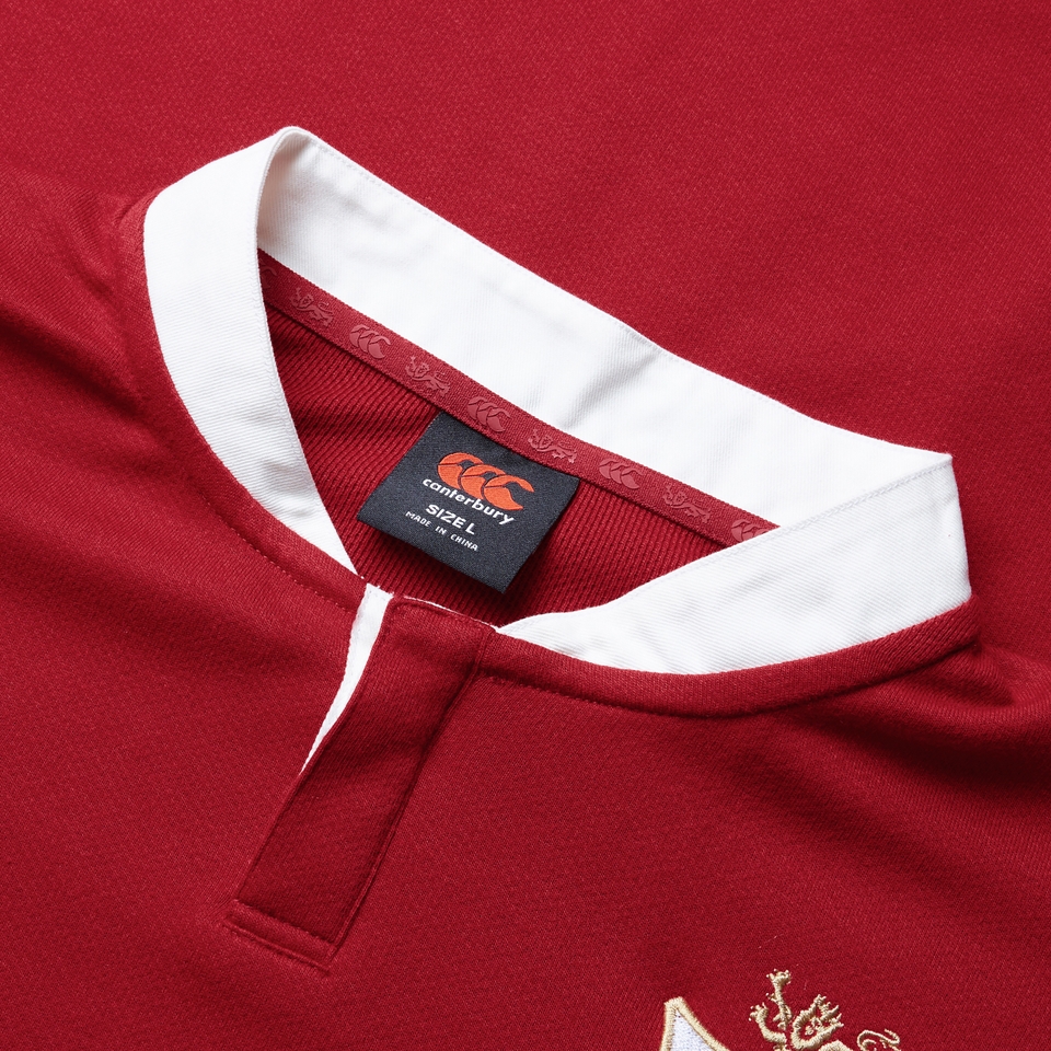 ADULT UNISEX BRITISH & IRISH LIONS CLASSIC LONG SLEEVE JERSEY RED