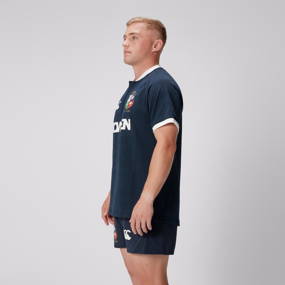 BRITISH & IRISH LIONS CCC REPLICA TRAINING JERSEY BLUE
