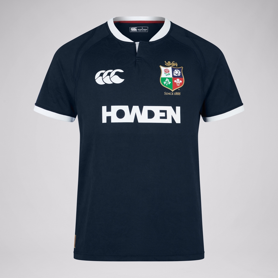 ADULT UNISEX BRITISH & IRISH LIONS REPLICA TRAINING JERSEY NAVY