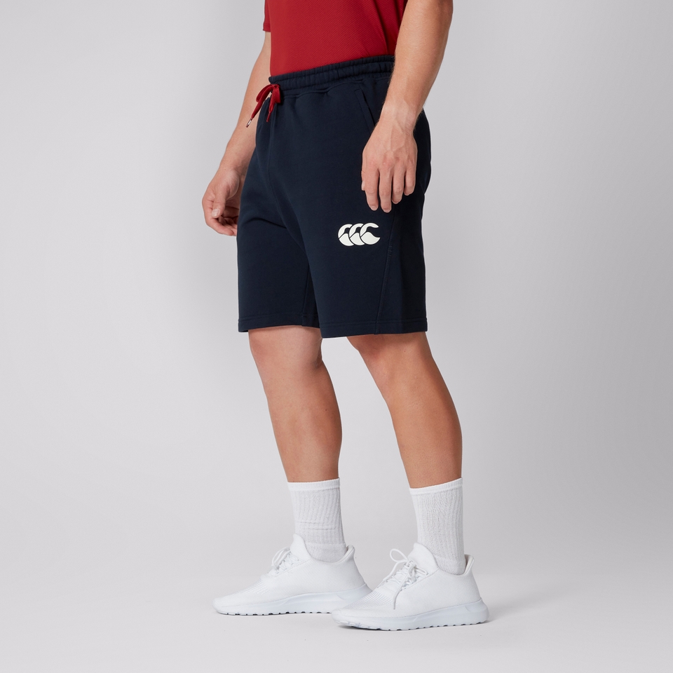 MENS BRITISH & IRISH LIONS FLEECE SHORTS NAVY