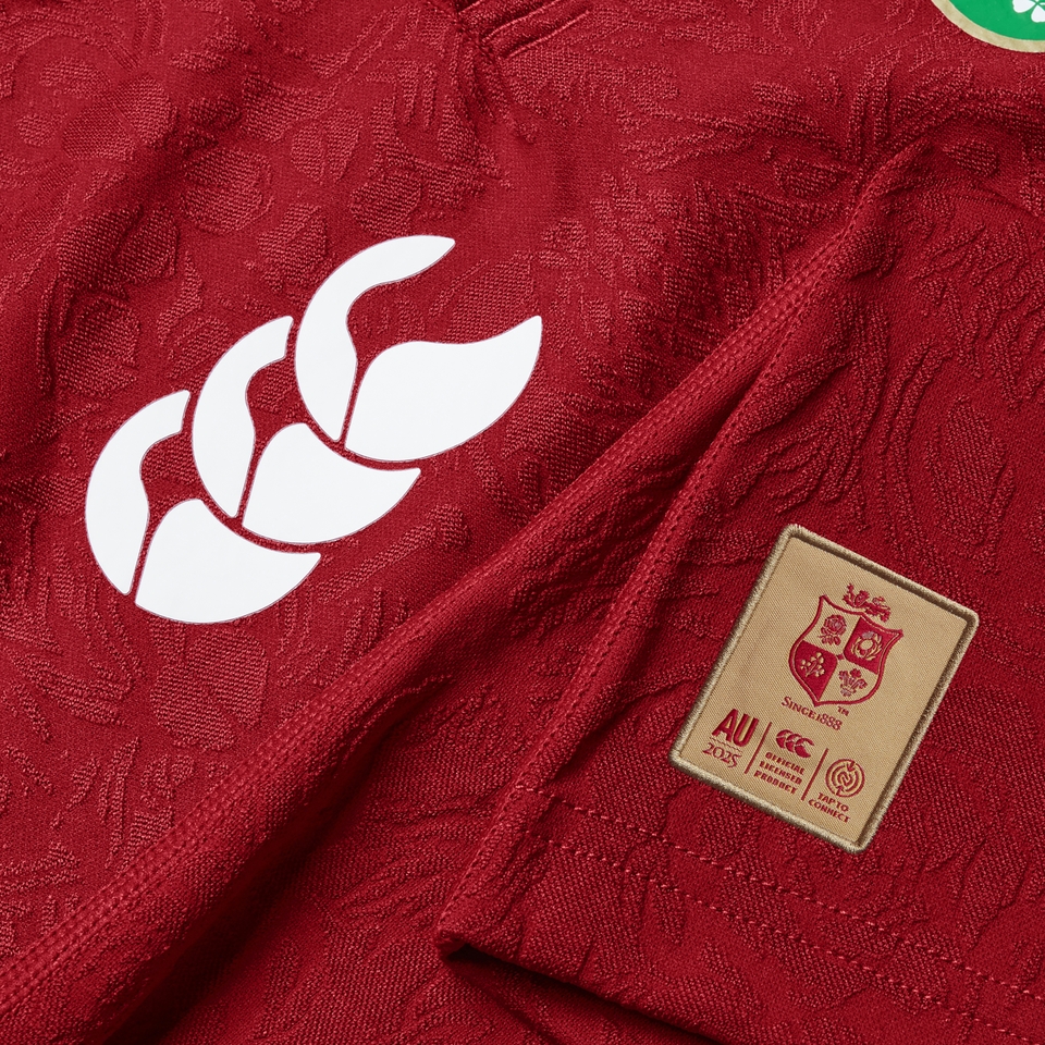 JUNIOR UNISEX BRITISH & IRISH LIONS REPLICA JERSEY RED