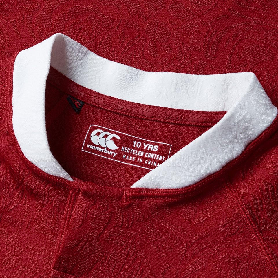 JUNIOR UNISEX BRITISH & IRISH LIONS REPLICA JERSEY RED