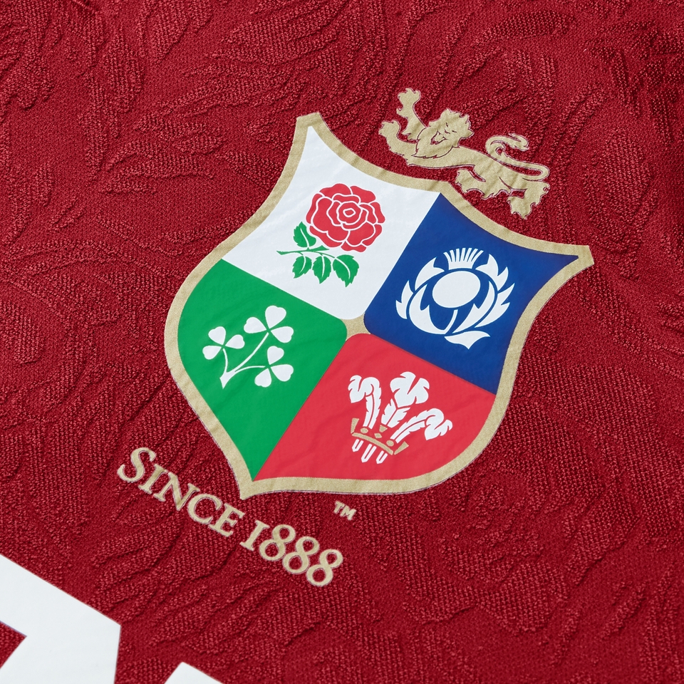 JUNIOR UNISEX BRITISH & IRISH LIONS REPLICA JERSEY RED