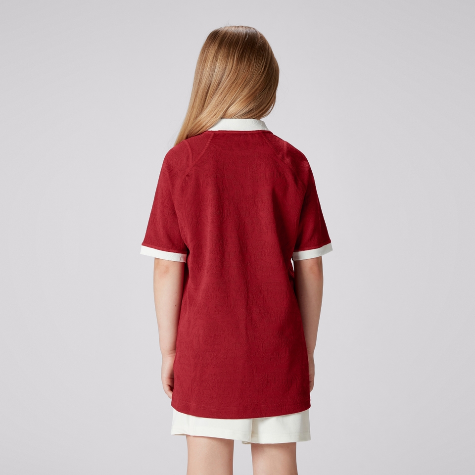 JUNIOR UNISEX BRITISH & IRISH LIONS REPLICA JERSEY RED