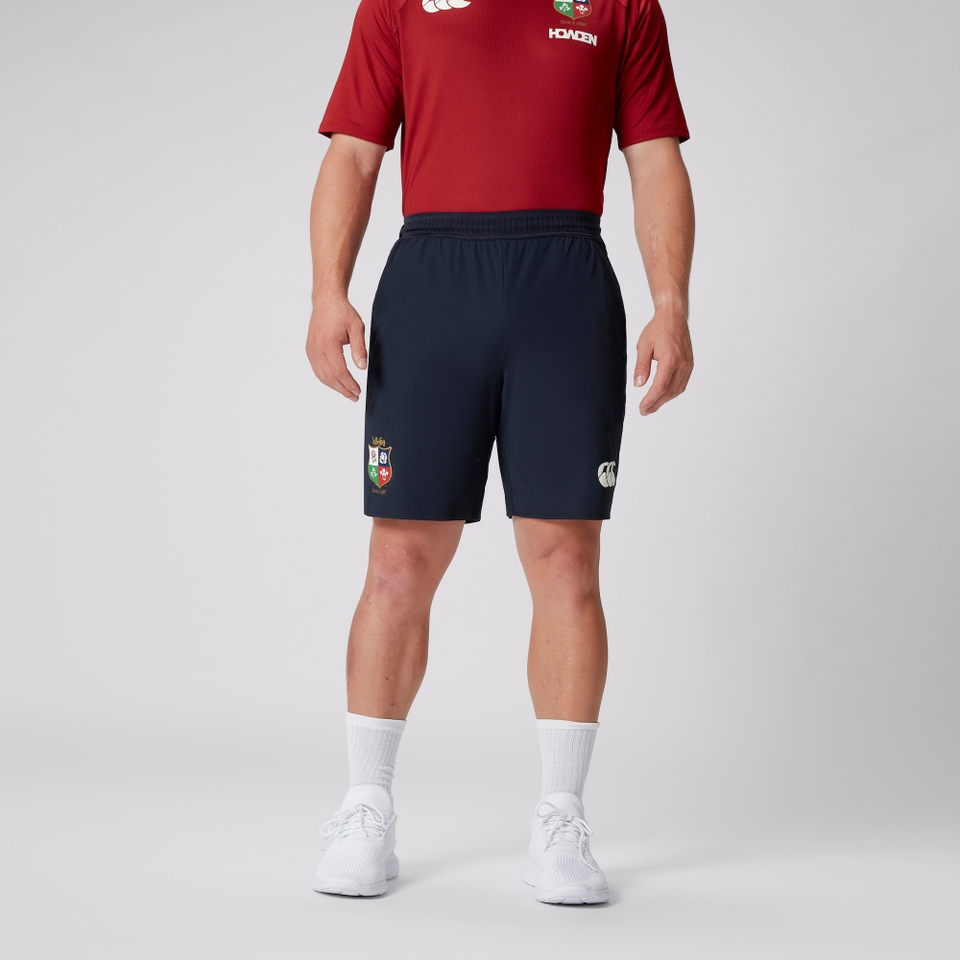 MENS BRITISH & IRISH LIONS CCC EVEREST WOVEN SHORT BLUE