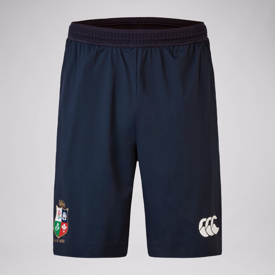 MENS BRITISH & IRISH LIONS CCC EVEREST WOVEN SHORT BLUE