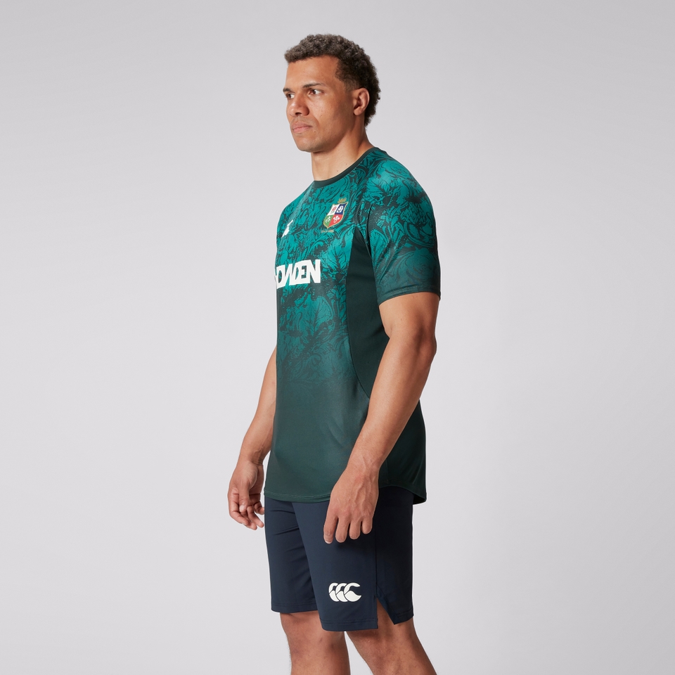 MENS BRITISH & IRISH LIONS SUPERLIGHT TEE GREEN