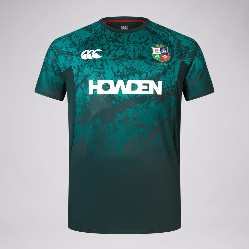 MENS BRITISH & IRISH LIONS SUPERLIGHT TEE GREEN