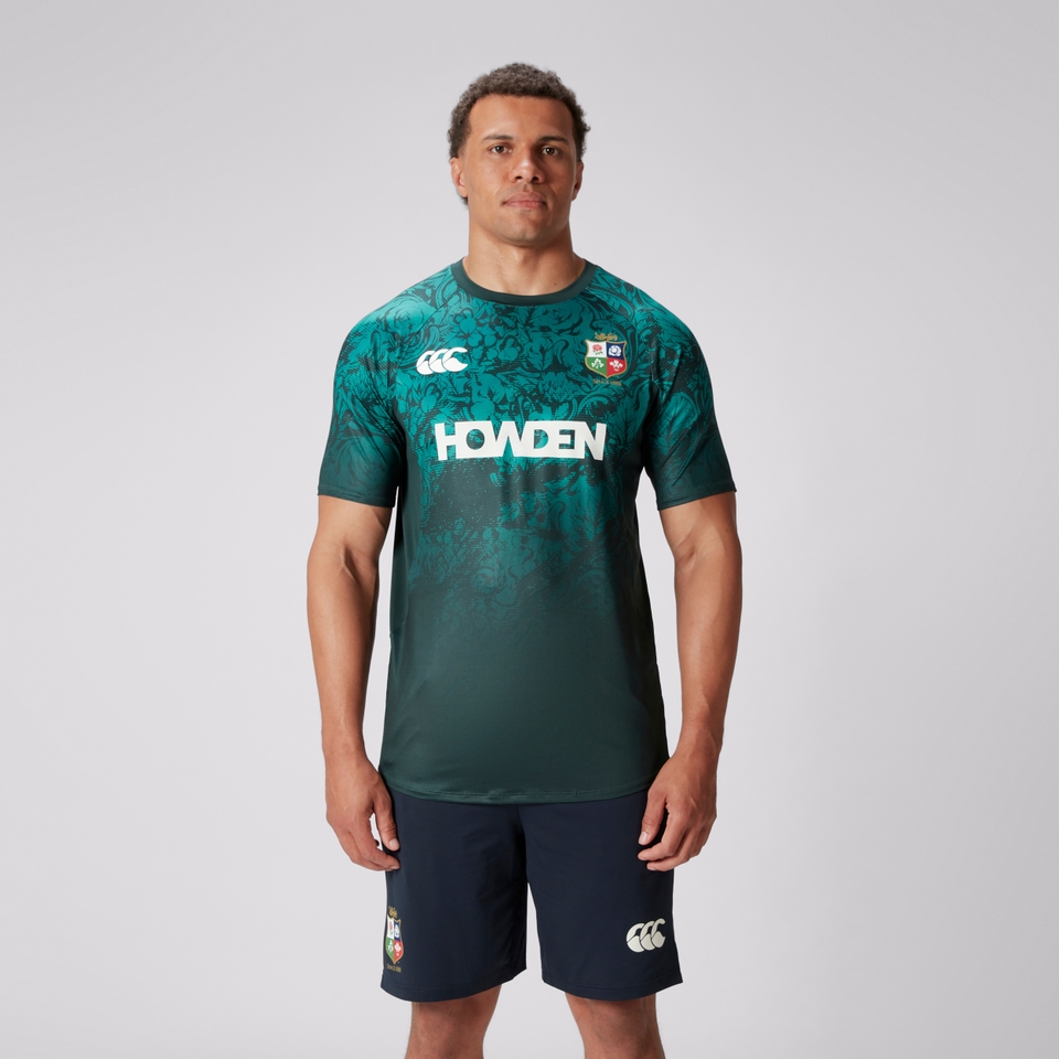 MENS BRITISH & IRISH LIONS SUPERLIGHT TEE GREEN
