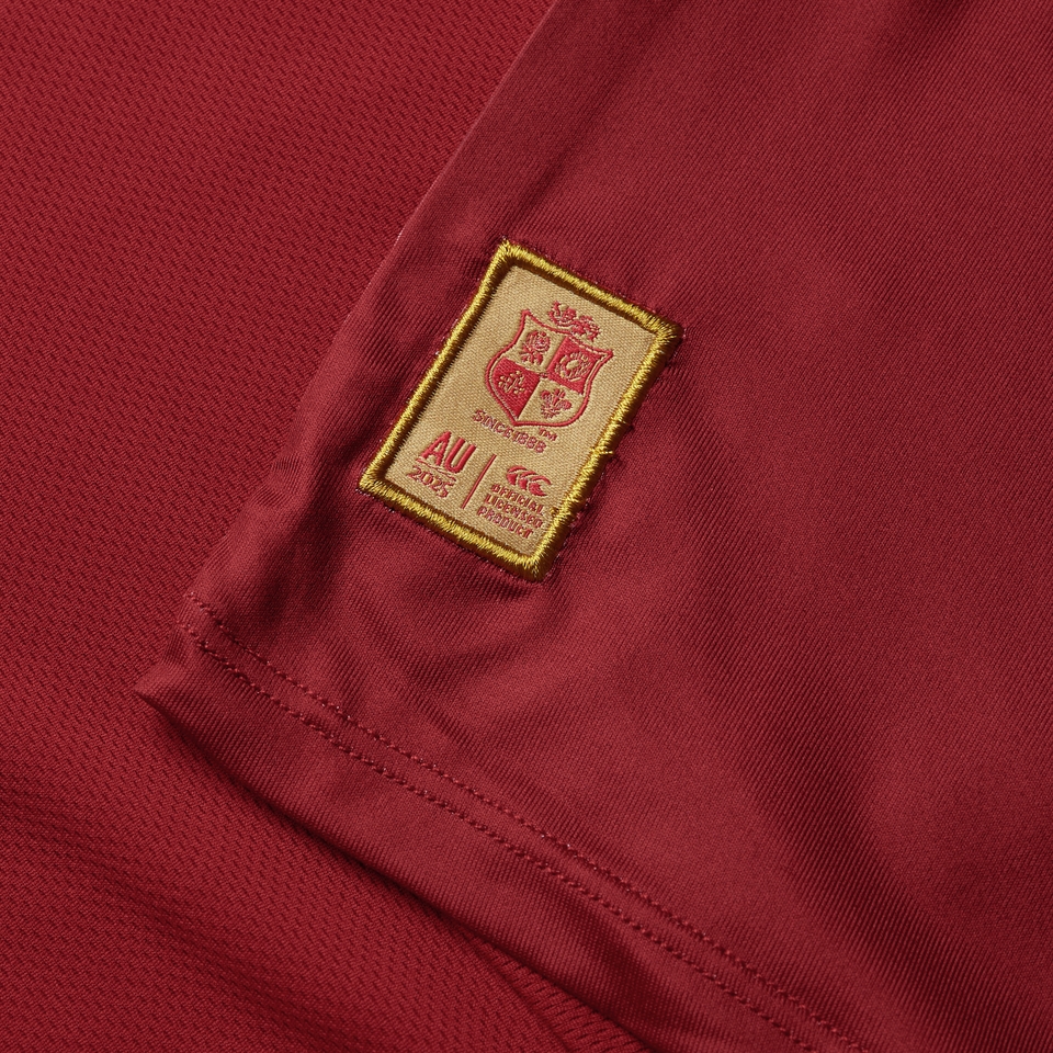 MENS BRITISH & IRISH LIONS SUPERLIGHT TEE RED