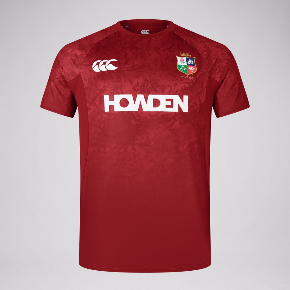 MENS BRITISH & IRISH LIONS SUPERLIGHT TEE RED