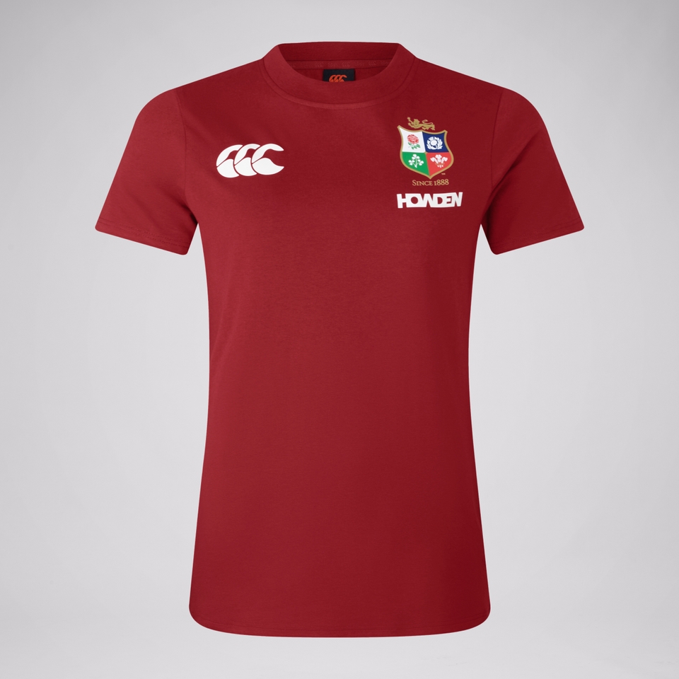 CANTERBURY BIL COTTON JSY TEE W AF RED