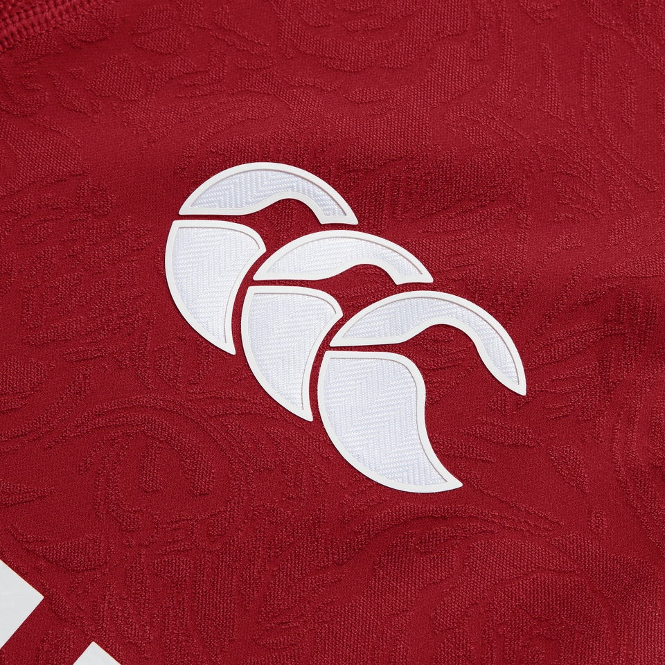 MENS BRITISH & IRISH LIONS PLAYERS JERSEY RED