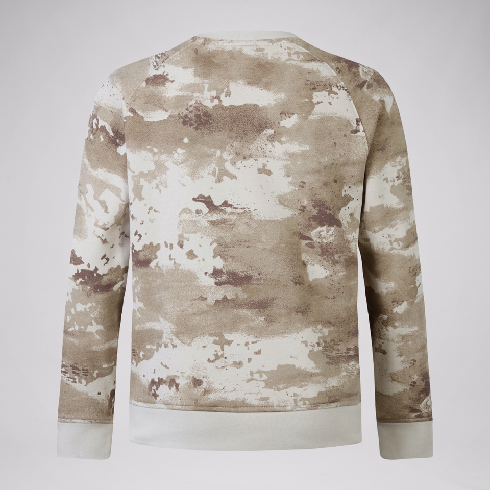 JUNIOR UNISEX BRITISH & IRISH CAMO SWEATSHIRT BROWN