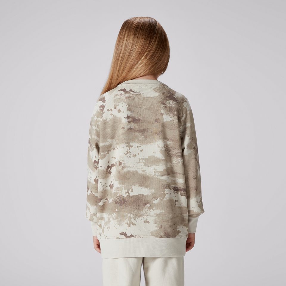 JUNIOR UNISEX BRITISH & IRISH CAMO SWEATSHIRT BROWN