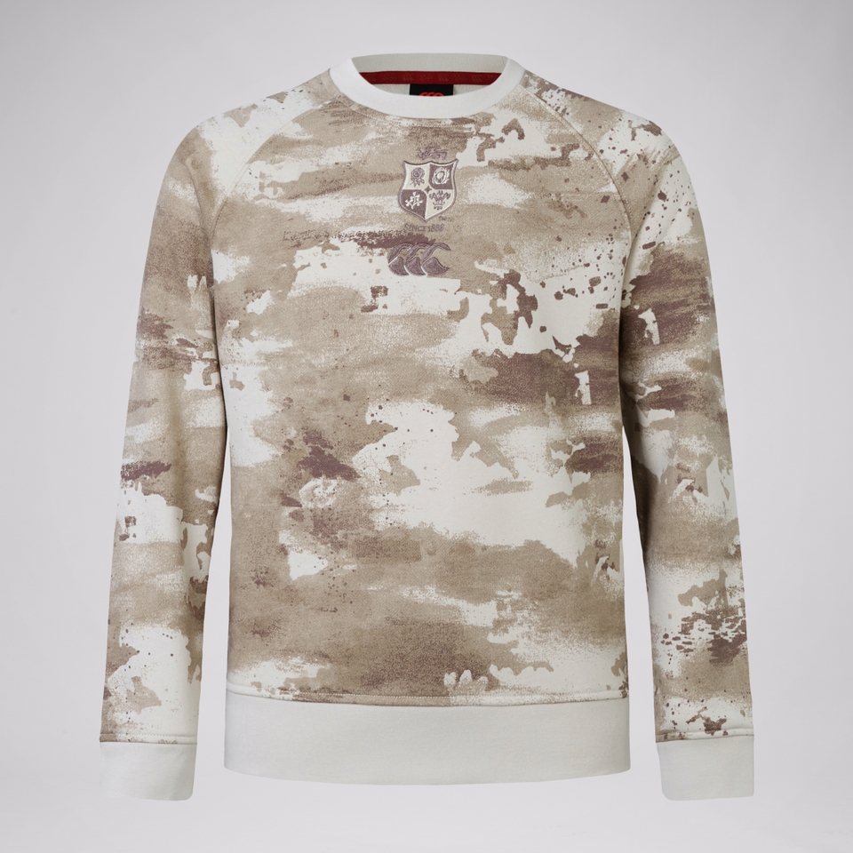 JUNIOR UNISEX BRITISH & IRISH CAMO SWEATSHIRT BROWN