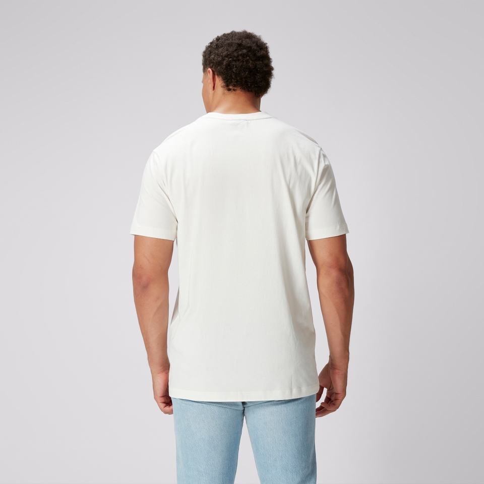 MENS BRITISH & IRISH LIONS COTTON JERSEY TEE CREAM