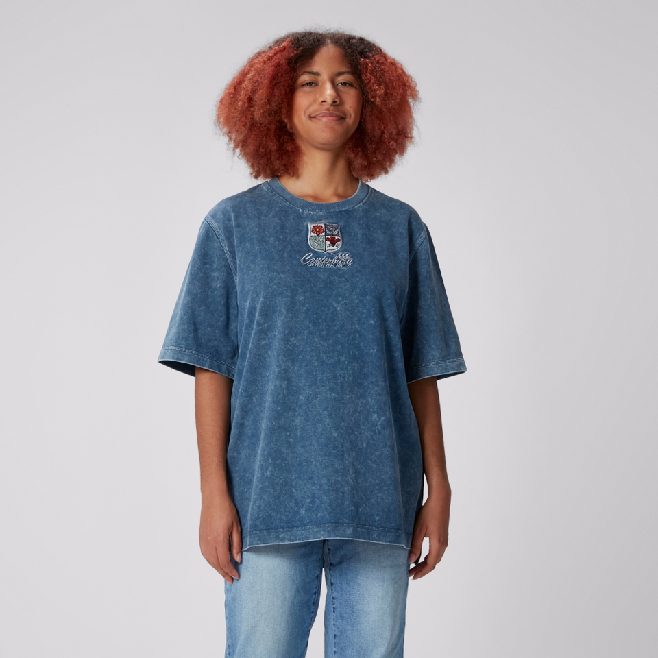 BRITISH & IRISH LIONS CCC HERITAGE T-SHIRT BLUE