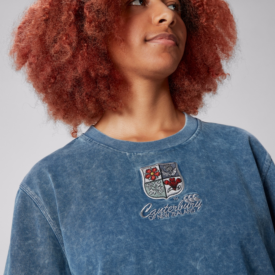 ADULT UNISEX BRITISH & IRISH LIONS CCC HERITAGE TEE NAVY