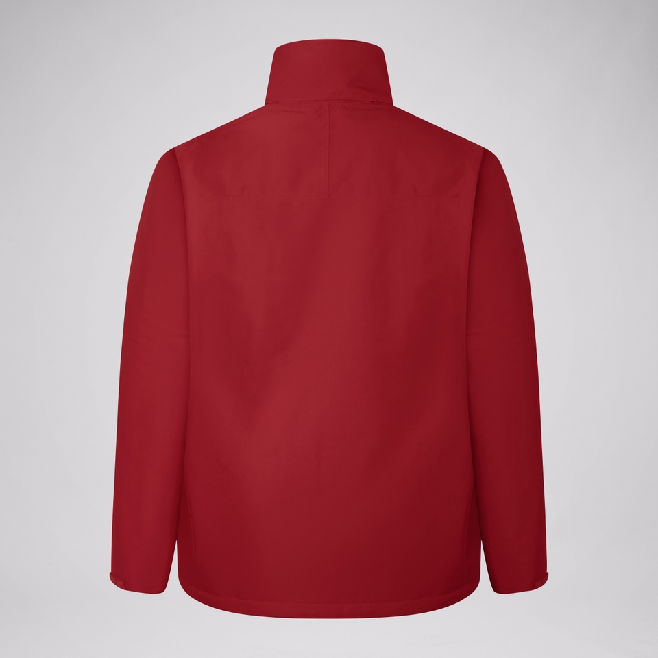 MENS BRITISH & IRISH LIONS WATERPROOF JACKET RED